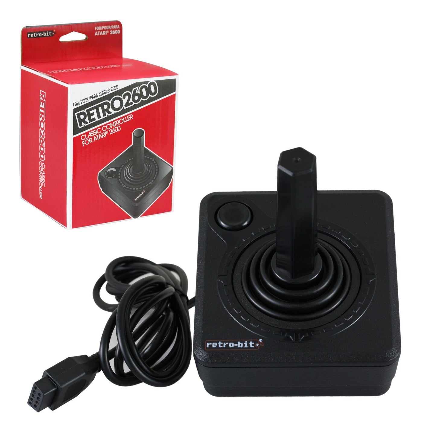 J2Games.com | Atari 2600 Joystick (Retro-Bit) (Brand New).