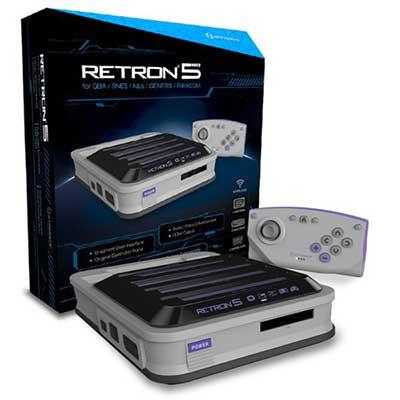 J2Games.com | RetroN 5 Gaming Console SILVER (Hyperkin) (Brand New).