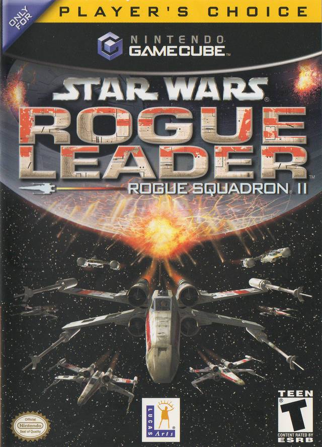 J2Games.com | Star Wars Rogue Leader Rogue Squadron II (Player's Choice (Gamecube) (Pre-Played - CIB - Good).