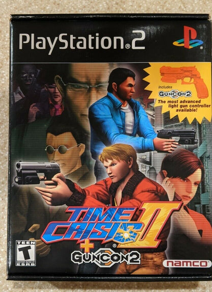 Time Crisis 2 con pistola (Playstation 2)