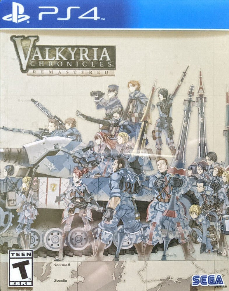 Valkyria Chronicle Remastered: Edición especial Squad 7 Armored Case Steelbook (Playstation 4)