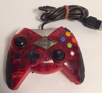 J2Games.com | Original Xbox Red Darth Vader Jedi Star Wars Collectors Wired Controller (Xbox) (Pre-Played - Game Only).