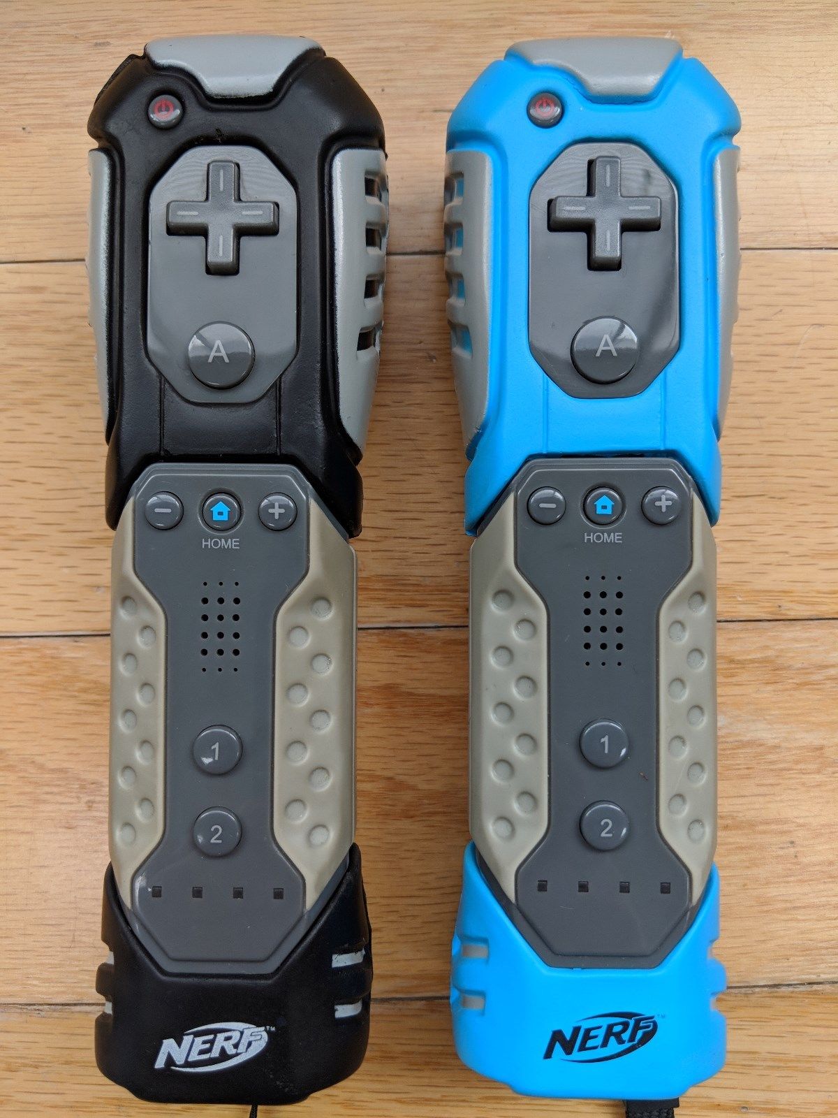 J2Games.com | Nerf Wiimote Set (Blue and Black) (Wii) (Pre-Played - Game Only).