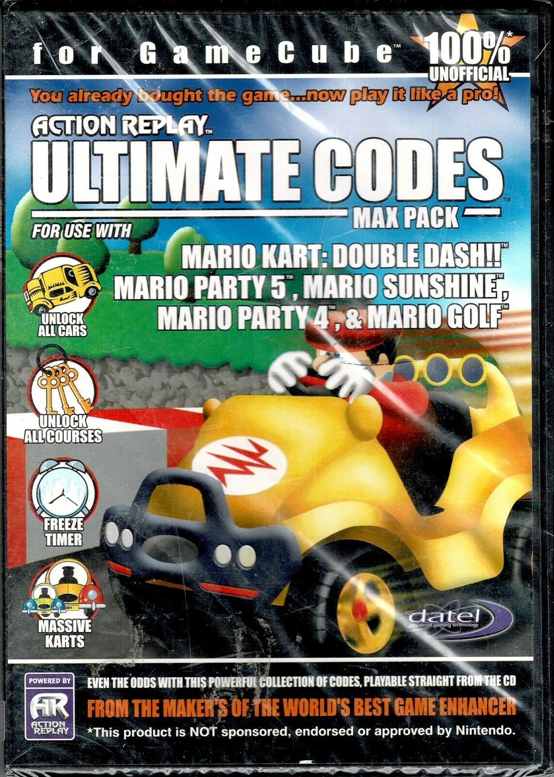 Action Replay Ultimate Codes Max Pack (Gamecube)