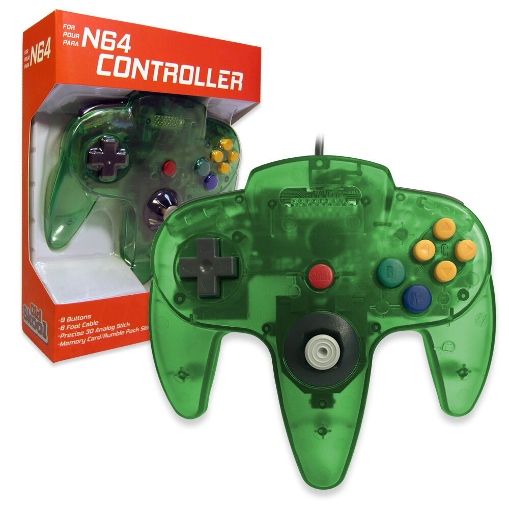 Old Skool N64 Controller Assorted Funtastic Colors (Nintendo 64)