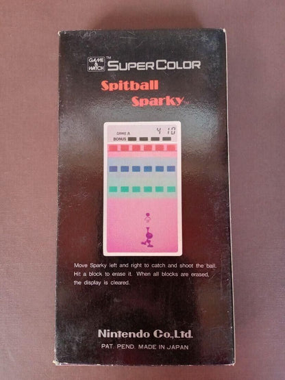 Game & Watch Super Color Spitball Sparky BU-201 Silver (Toys)