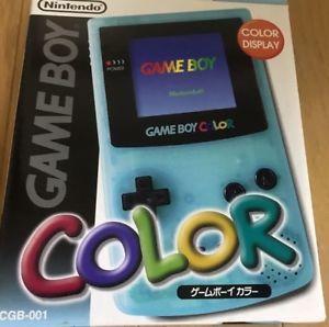 J2Games.com | Gameboy Color System Teal [Japan Import] (Gameboy Color) (Pre-Played - CIB - Good).