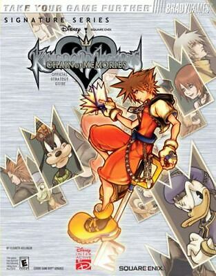 Kingdom Hearts: Chain Of Memories (Game + Strategy Guide) (Gameboy Advance)
