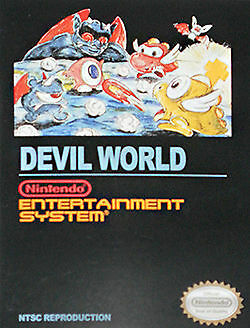 Devil World (Homebrew) (Nintendo NES)