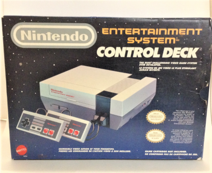 Nintendo NES Console Mattel Canadian Release Variant Box (Nintendo NES)