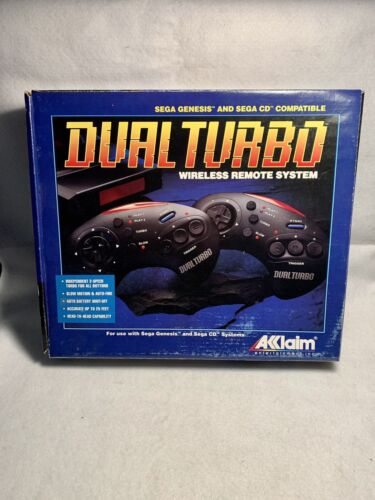 Dual Turbo Wireless Controllers (Sega Genesis)