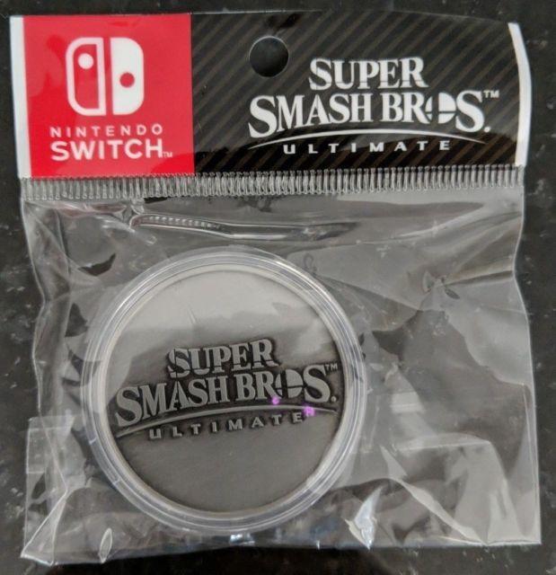 J2Games.com | Super Smash Bros. Ultimate Collector's Coin (Toys) (Brand New).