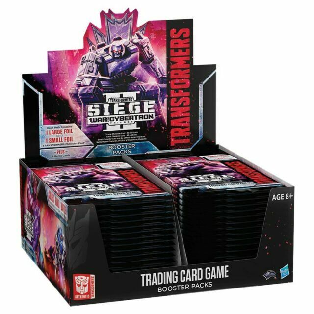 Transformers TCG: War for Cybertron Siege 1 Booster Pack (Juguetes)
