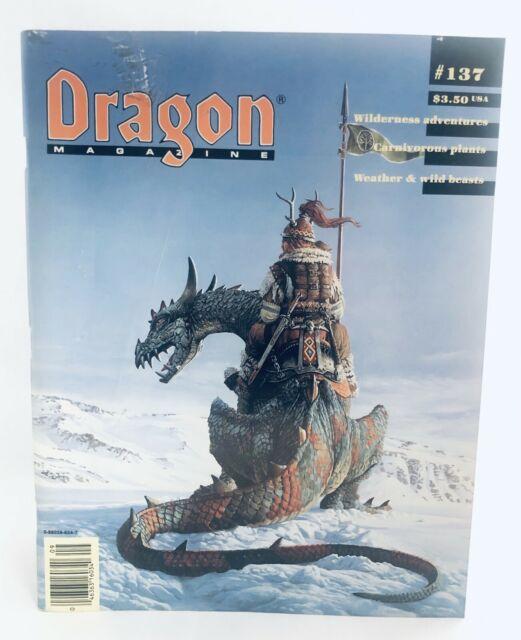J2Games.com | Dragon Magazine Issue #137 Vol XIII, No 4 September 1988 (Pre-Owned) (Pre-Played - CIB - Good).