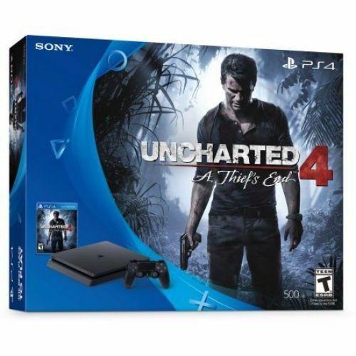 Playstation 4 500GB Console With Uncharted 4 (Playstation 4)
