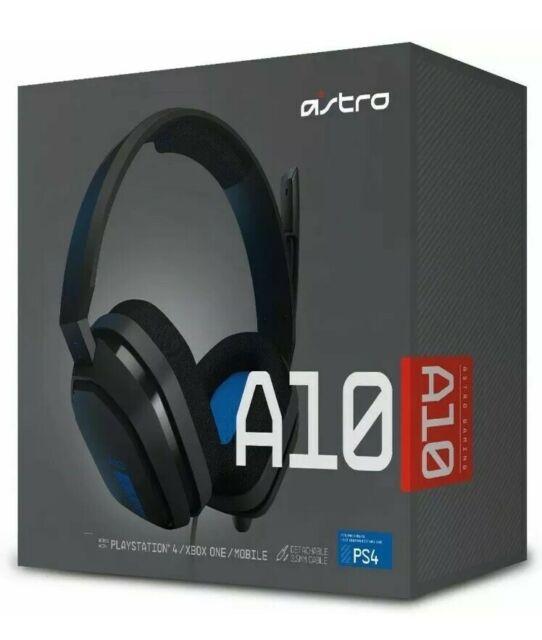 J2Games.com | Astro A10 Gaming Headset Blue (Playstation 4) (Pre-Played - Game Only).