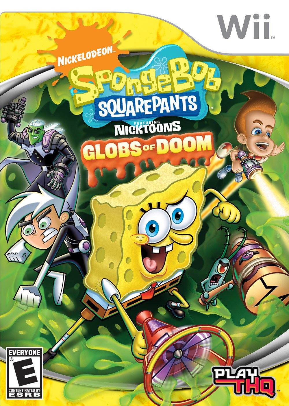 J2Games.com | SpongeBob SquarePants Featuring Nicktoons Globs of Doom (Wii) (Pre-Played - Game Only).