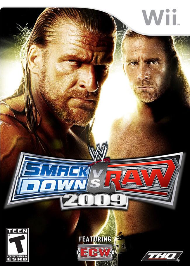 J2Games.com | WWE SmackDown vs. Raw 2009 (Wii) (Pre-Played - Game Only).