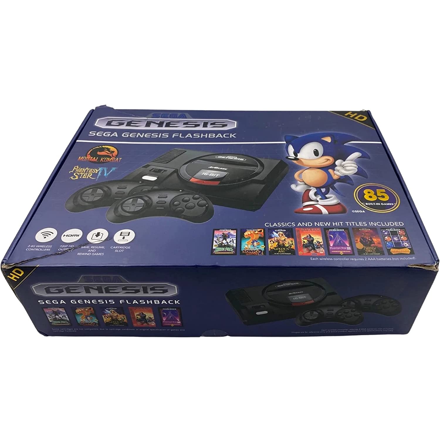 85 Games Atgames Sega Genesis Flashback 85 Built in Games (Segs Genesis) – J2Games