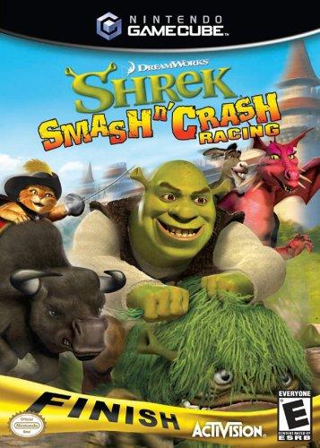 Shrek Smash y Crash Racing (Gamecube)