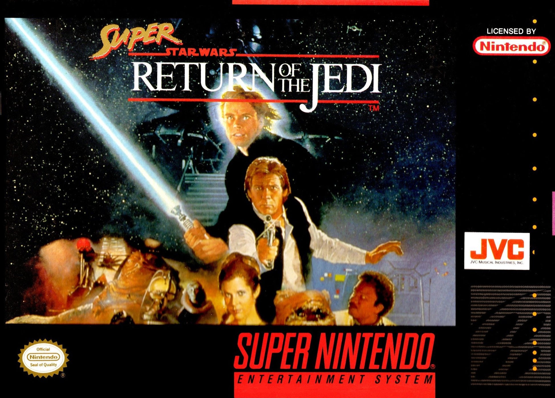 J2Games.com | Super Star Wars Return of the Jedi (Super Nintendo) (Pre-Played - Game Only).