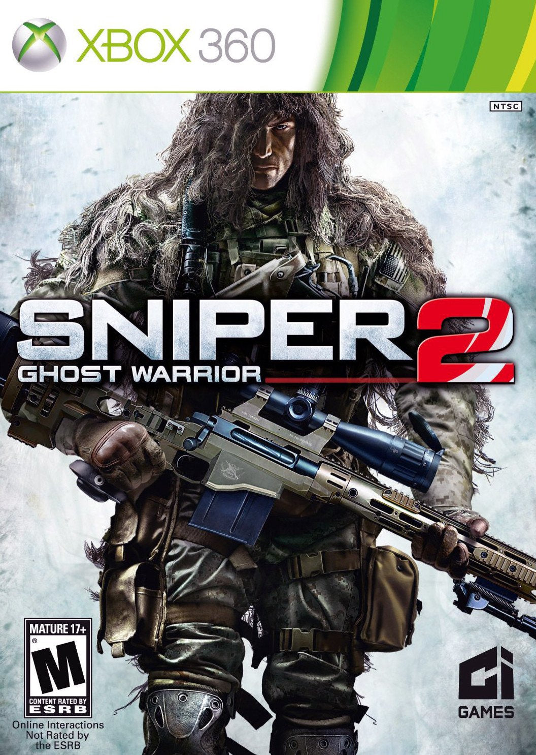 J2Games.com | Sniper: Ghost Warrior 2 (Xbox 360) (Pre-Played - Game Only).
