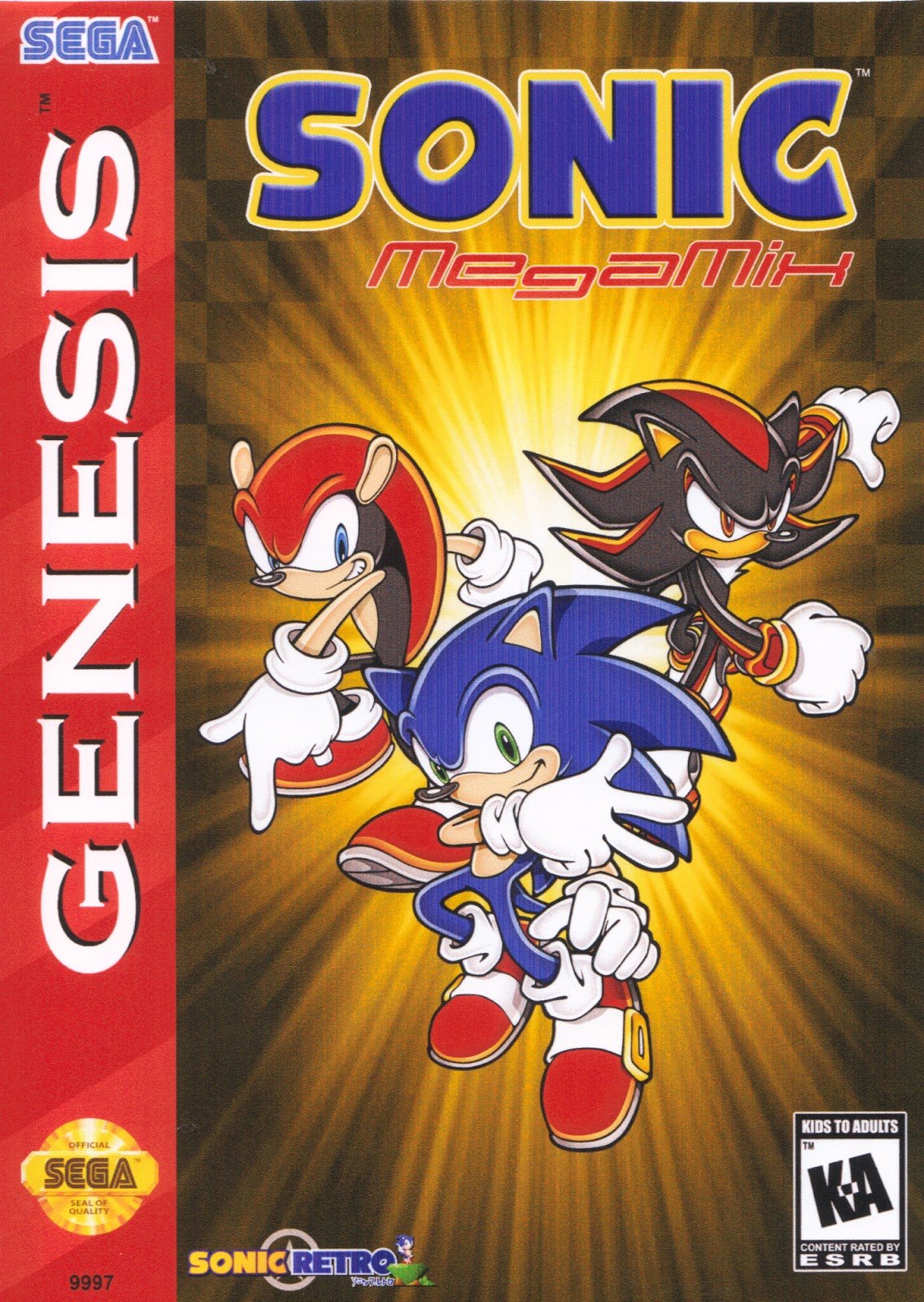 J2Games.com | Sonic Megamix (Rom Hack) (Pre-Played - Game Only).