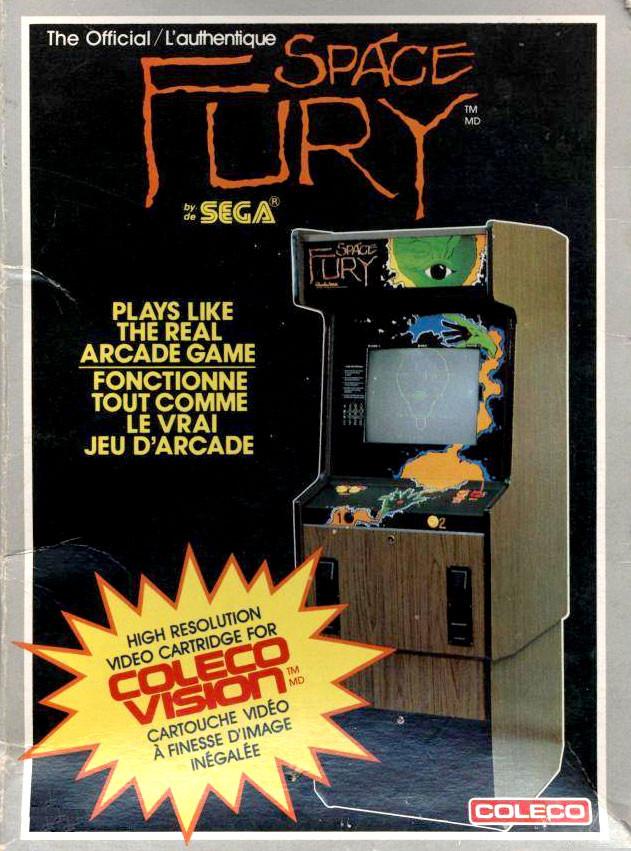 J2Games.com | Space Fury (Colecovision) (Pre-Played - Game Only).