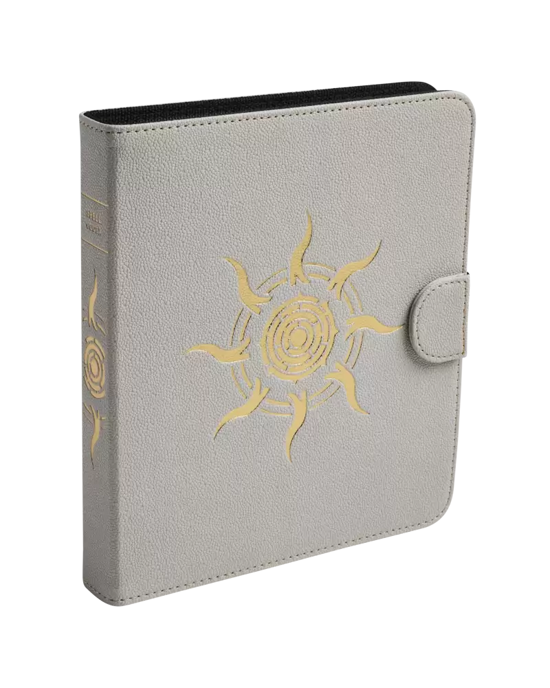 Dragon Shield Binder: Spell Codex Portfolio 160 - Ashen White (Toys)