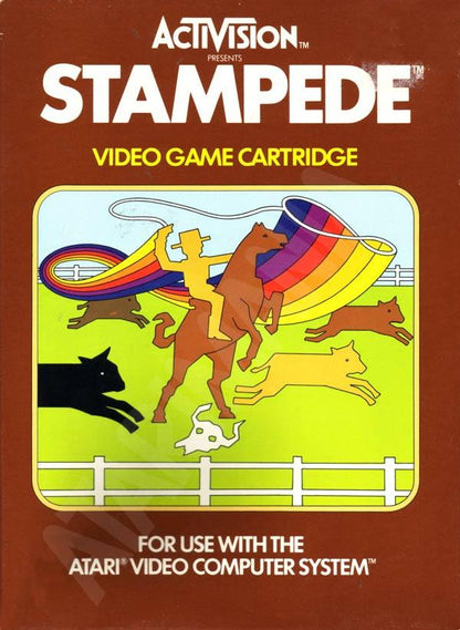 J2Games.com | Stampede (Atari 2600) (Pre-Played - Game Only).