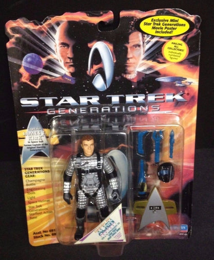 J2Games.com | Star Trek Generations Captain James T Kirk Space Suit (Playmates) (Brand New).