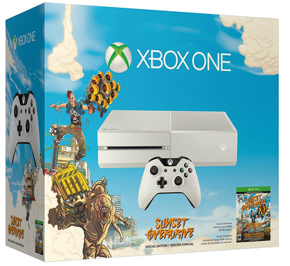 Xbox One White 500Gb Sunset Overdrive Edition (Xbox One)