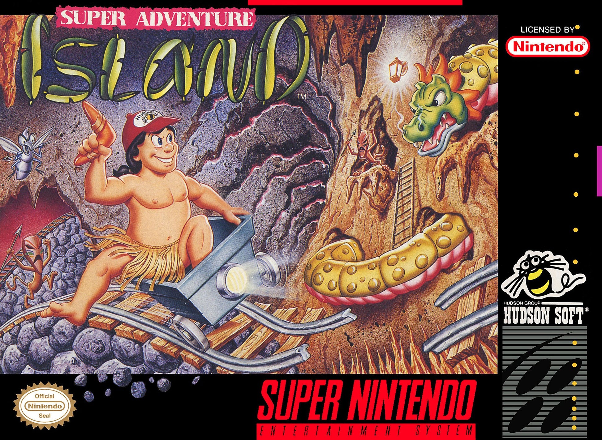 J2Games.com | Super Adventure Island (Super Nintendo) (Pre-Played - Game Only).