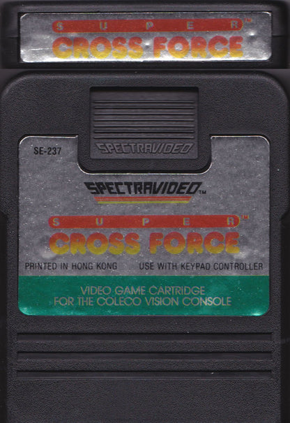 J2Games.com | Super Cross Force (Colecovision) (Pre-Played - Game Only).