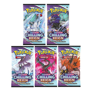 Pokemon Sword & Shield Chilling Reign Booster Paks (Toys) – J2Games