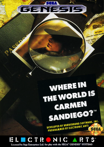 J2Games.com | Where in the World is Carmen Sandiego (Sega Genesis) (Pre-Played - Game Only).