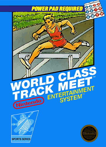 J2Games.com | World Class Track Meet (Nintendo NES) (Pre-Played).