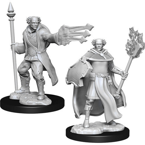 D&D Minis: Wave 13- Multiclass Cleric + Wizard Male (D&D)