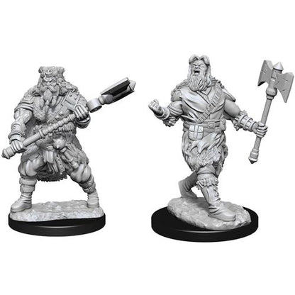 D&D Minis: Wave 14- Human Barbarian Male (D&D)