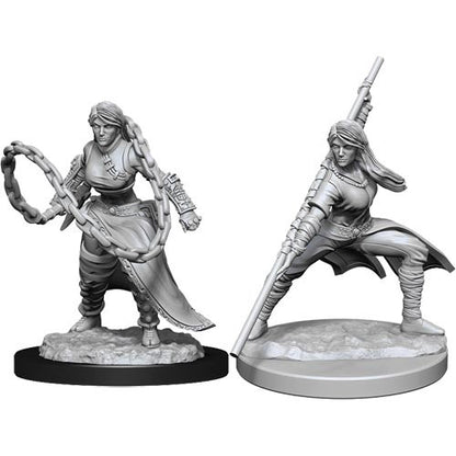 D&amp;D Minis: Ola 14 - Mujer monje humana (D&amp;D)