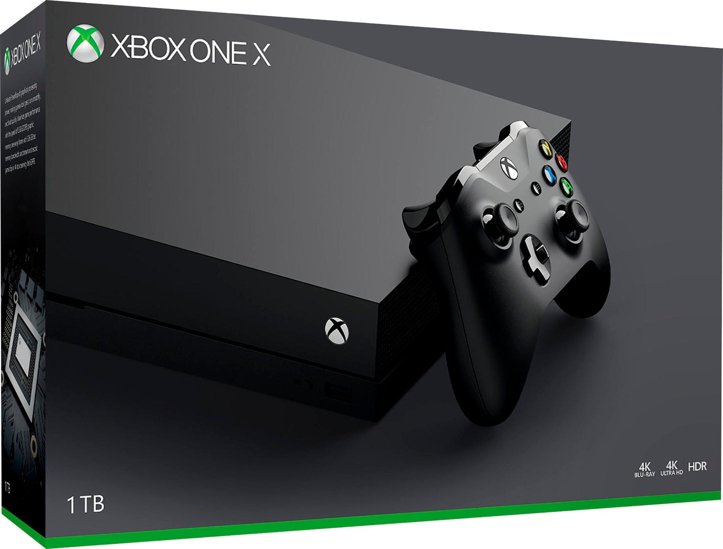Xbox One X 1TB Project Scorpio Limited Edition Black Console (Xbox One)