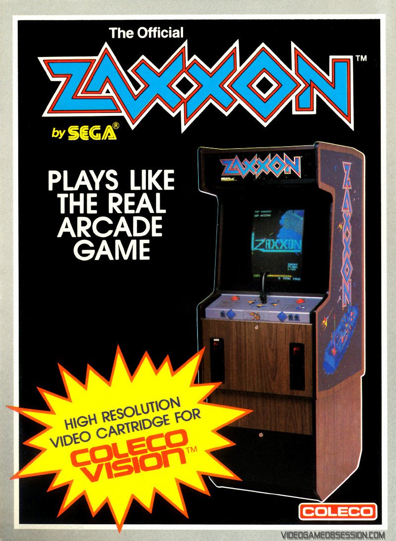 J2Games.com | Zaxxon (Colecovision) (Pre-Played - Game Only).
