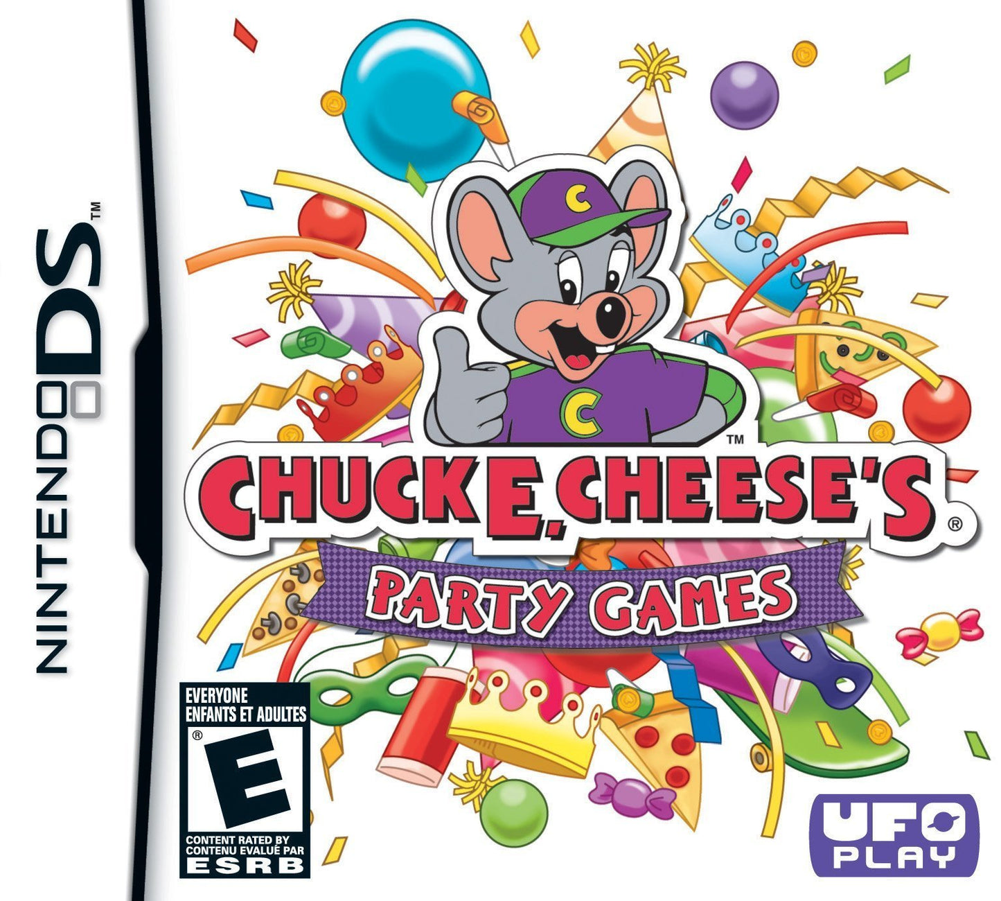 J2Games.com | Chuck E Cheese's Party Games (Nintendo DS) (Complete - Good).